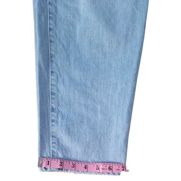 Madewell The Curvy Perfect Vintage Jean Sz 31 Light Wash Denim 100% Cotton - Picture 8 of 13